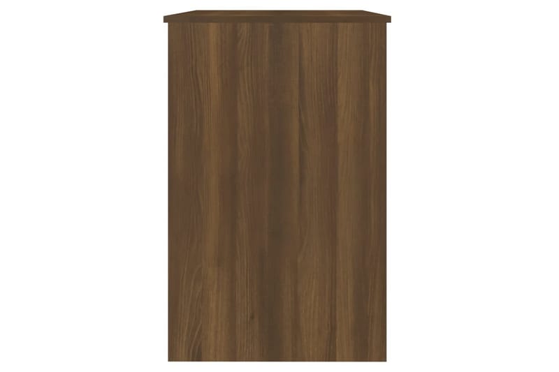 Työpöytä ruskea tammi 100x50x76 cm tekninen puu - Ruskea - Huonekalut - Pöytä & ruokailuryhmä - Apupöytä & sivupöytä - Yöpöytä