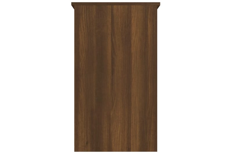 Työpöytä ruskea tammi 90x45x76 cm tekninen puu - Ruskea - Huonekalut - Pöytä & ruokailuryhmä - Apupöytä & sivupöytä - Yöpöytä