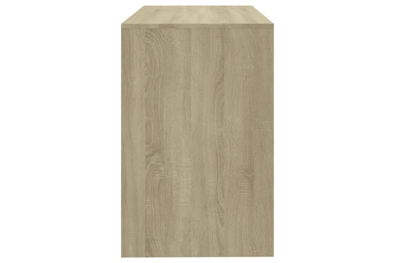 Työpöytä Sonoma-tammi 101x50x76,5 cm lastulevy - Beige - Yöpöytä