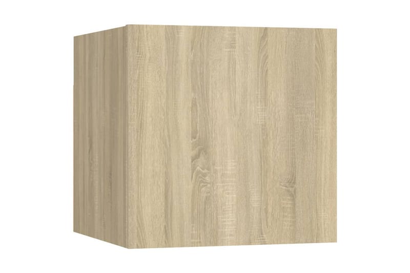 Yöpöydät 2 kpl 30,5x30x30 cm Sonoma-tammi - Ruskea - Huonekalut - Pöytä & ruokailuryhmä - Apupöytä & sivupöytä - Yöpöytä