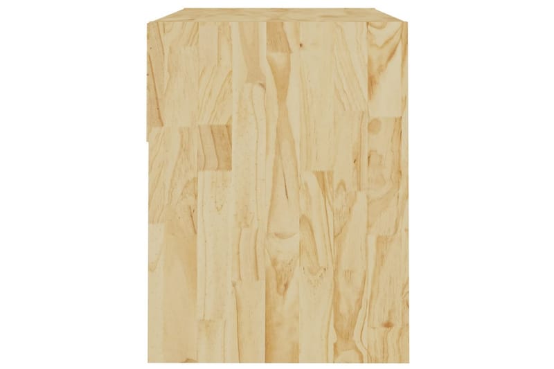 Yöpöydät 2 kpl 40x31x40 cm täysi mänty - Ruskea - Huonekalut - Pöytä & ruokailuryhmä - Apupöytä & sivupöytä - Yöpöytä
