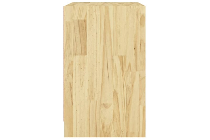 Yöpöydät 2 kpl 40x31x50 cm täysi mänty - Ruskea - Huonekalut - Pöytä & ruokailuryhmä - Apupöytä & sivupöytä - Yöpöytä