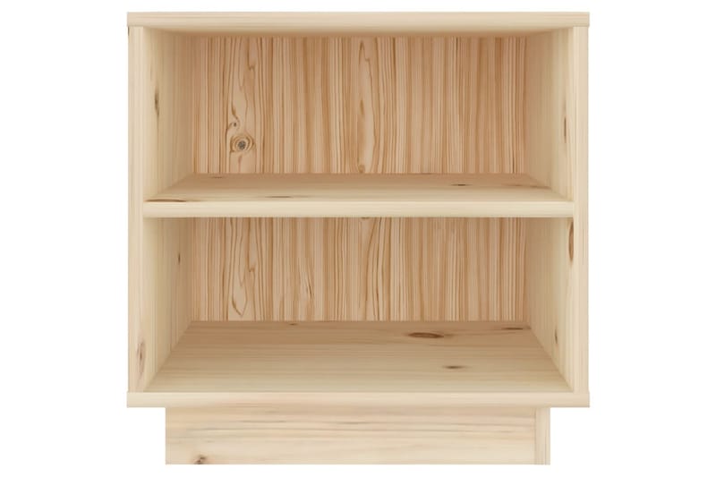 Yöpöydät 2 kpl 40x34x40 cm täysi mänty - Ruskea - Huonekalut - Pöytä & ruokailuryhmä - Apupöytä & sivupöytä - Yöpöytä