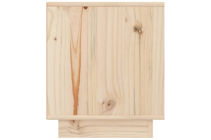 Yöpöydät 2 kpl 40x34x40 cm täysi mänty - Ruskea - Huonekalut - Pöytä & ruokailuryhmä - Apupöytä & sivupöytä - Yöpöytä
