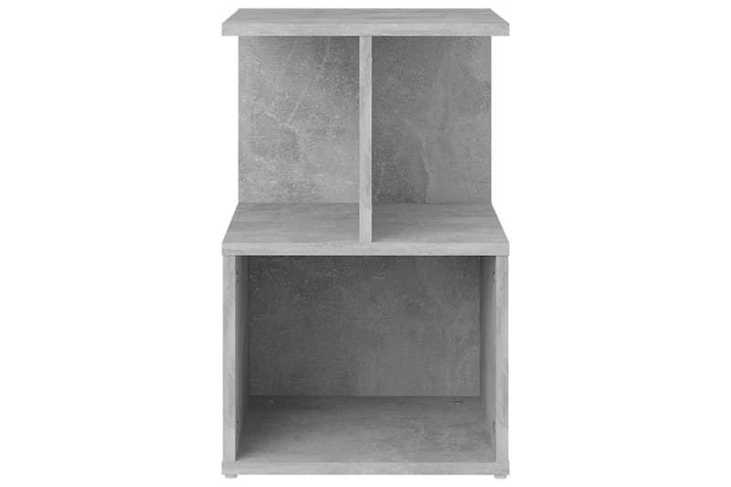 Yöpöydät 2 kpl betoninharmaa 35x35x55 cm lastulevy - Huonekalut - Pöytä & ruokailuryhmä - Apupöytä & sivupöytä - Yöpöytä