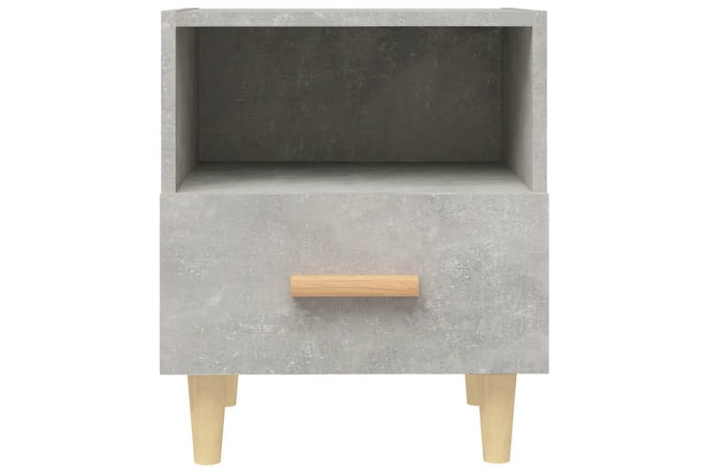 Yöpöydät 2 kpl betoninharmaa 40x35x47 cm - Harmaa - Huonekalut - Pöytä & ruokailuryhmä - Apupöytä & sivupöytä - Yöpöytä