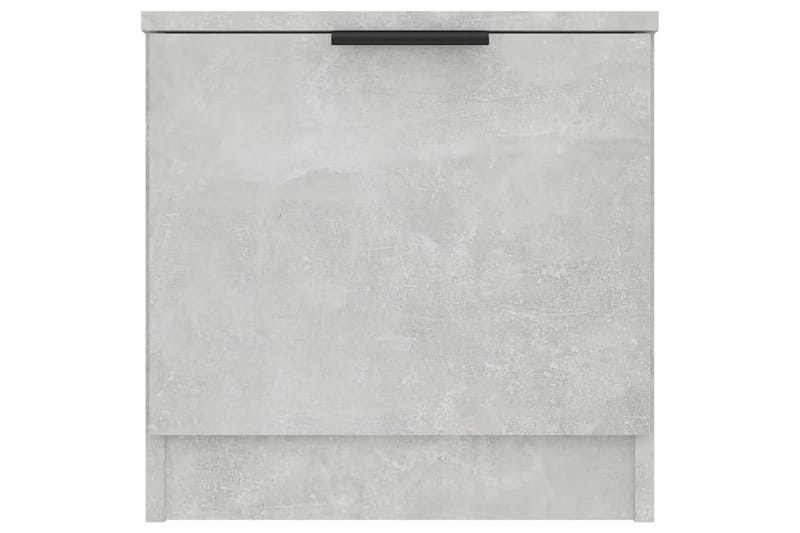 Yöpöydät 2 kpl betoninharmaa 40x39x40 cm - Harmaa - Huonekalut - Pöytä & ruokailuryhmä - Apupöytä & sivupöytä - Yöpöytä
