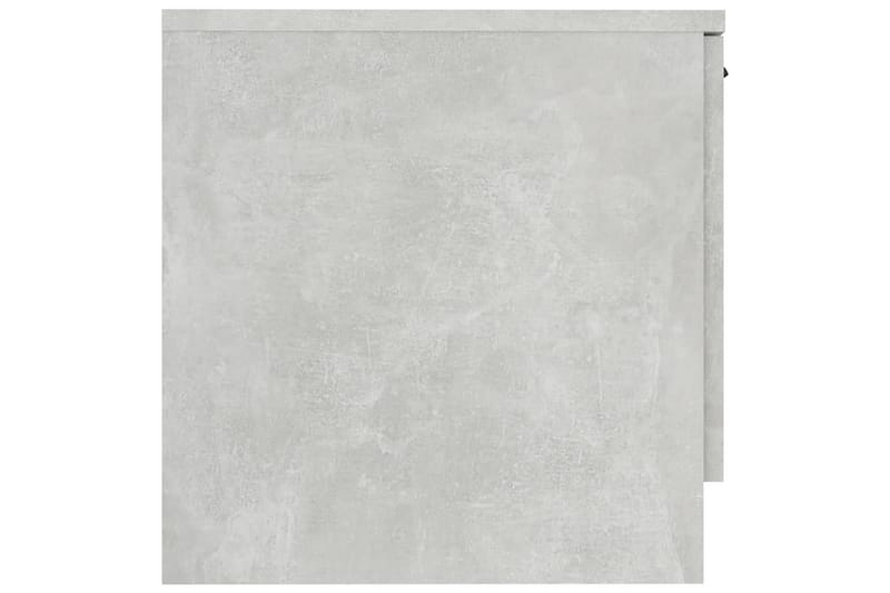 Yöpöydät 2 kpl betoninharmaa 40x39x40 cm - Harmaa - Huonekalut - Pöytä & ruokailuryhmä - Apupöytä & sivupöytä - Yöpöytä