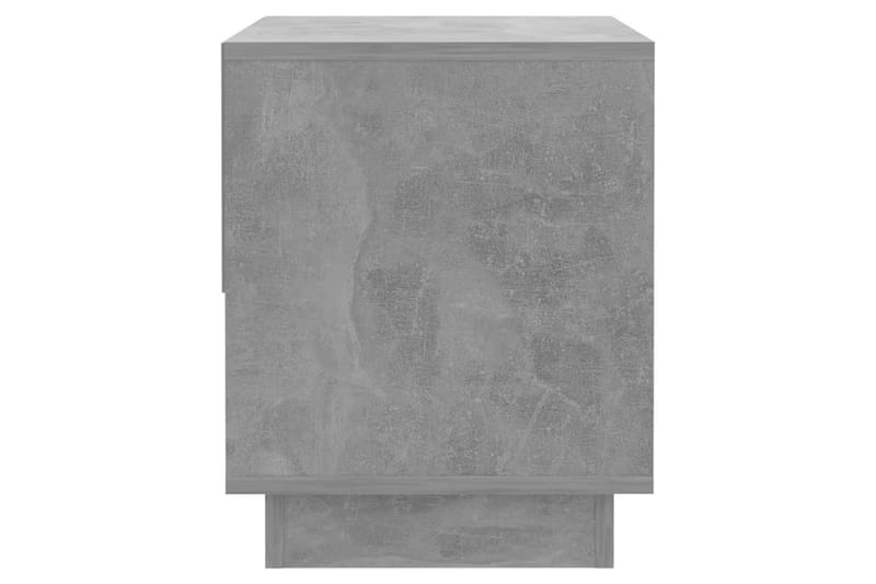 Yöpöydät 2 kpl betoninharmaa 45x34x44 cm lastulevy - Harmaa - Huonekalut - Pöytä & ruokailuryhmä - Apupöytä & sivupöytä - Yöpöytä