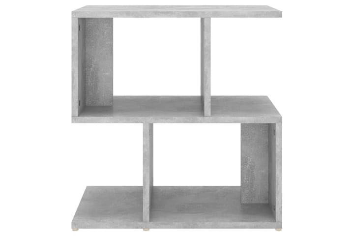 Yöpöydät 2 kpl betoninharmaa 50x30x51,5 cm lastulevy - Yöpöytä