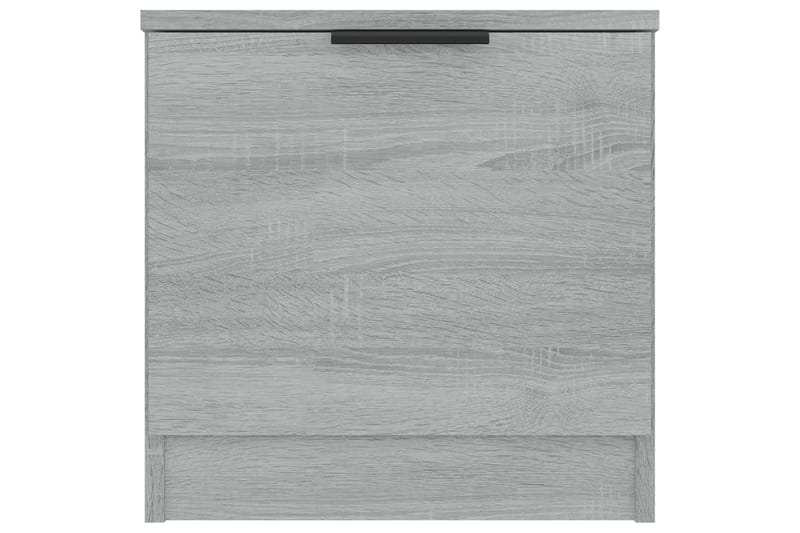 Yöpöydät 2 kpl harmaa Sonoma 40x39x40 cm - Harmaa - Huonekalut - Pöytä & ruokailuryhmä - Apupöytä & sivupöytä - Yöpöytä