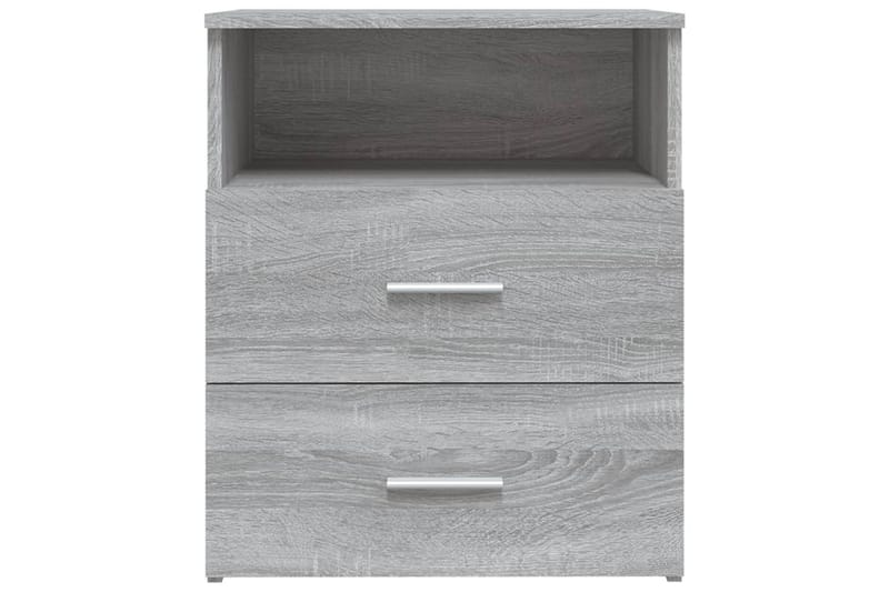 Yöpöydät 2 kpl harmaa Sonoma 50x32x60 cm - Harmaa - Huonekalut - Pöytä & ruokailuryhmä - Apupöytä & sivupöytä - Yöpöytä