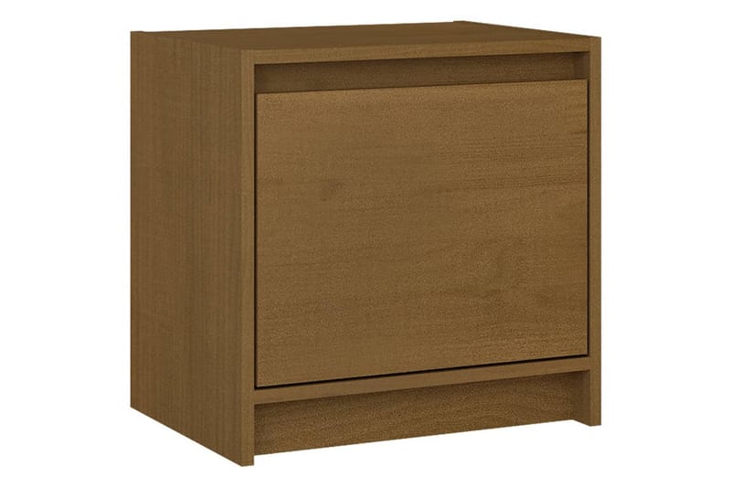 Yöpöydät 2 kpl hunajanruskea 40x30,5x40 cm täysi mänty - Ruskea - Huonekalut - Pöytä & ruokailuryhmä - Apupöytä & sivupöytä - Yöpöytä