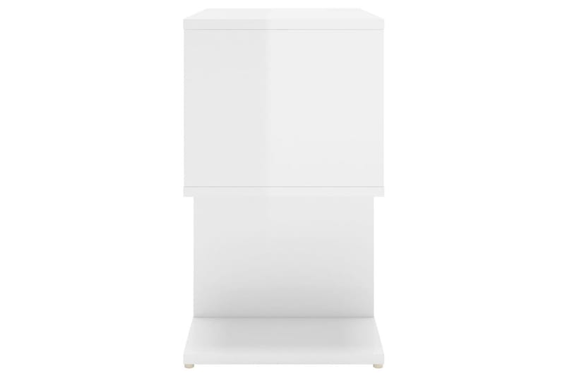 Yöpöydät 2 kpl korkeakiilto 50x30x51,5 cm - Huonekalut - Pöytä & ruokailuryhmä - Apupöytä & sivupöytä - Yöpöytä