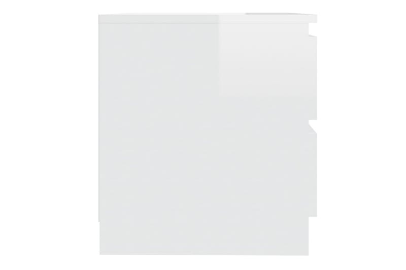 Yöpöydät 2 kpl korkeakiilto 50x39x43,5 cm - Huonekalut - Pöytä & ruokailuryhmä - Apupöytä & sivupöytä - Yöpöytä