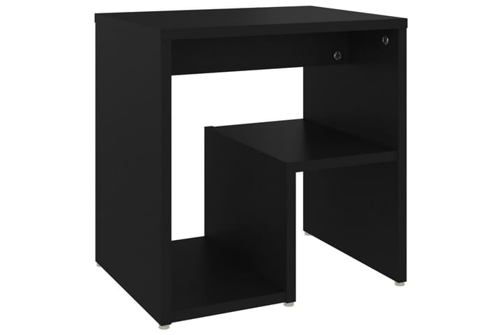 Yöpöydät 2 kpl musta 40x30x40 cm lastulevy - Yöpöytä