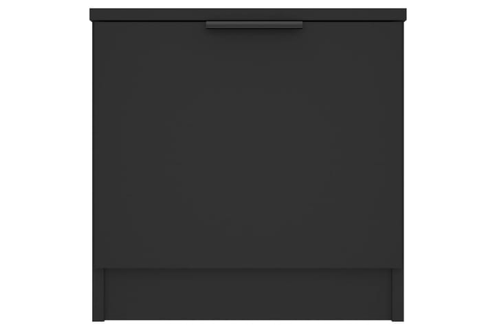 Yöpöydät 2 kpl musta 40x39x40 cm - Musta - Yöpöytä
