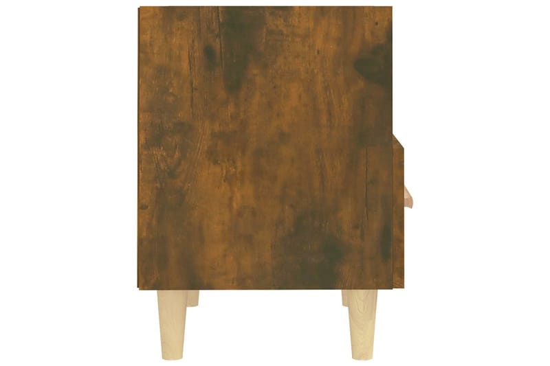 Yöpöydät 2 kpl savutammi 40x35x47 cm - Ruskea - Huonekalut - Pöytä & ruokailuryhmä - Apupöytä & sivupöytä - Yöpöytä