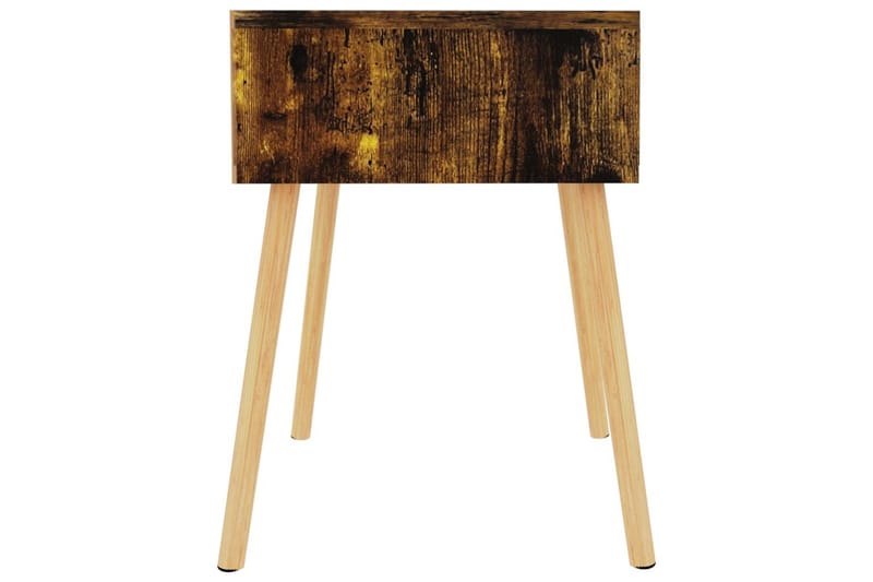 Yöpöydät 2 kpl savutammi 40x40x56 cm lastulevy - Ruskea - Huonekalut - Pöytä & ruokailuryhmä - Apupöytä & sivupöytä - Yöpöytä