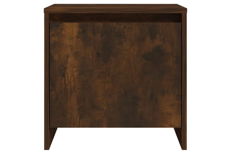 Yöpöydät 2 kpl savutammi 45x34x44,5 cm lastulevy - Ruskea - Huonekalut - Pöytä & ruokailuryhmä - Apupöytä & sivupöytä - Yöpöytä