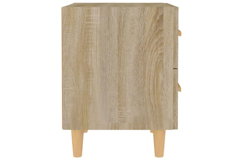 Yöpöydät 2 kpl Sonoma-tammi 40x35x47,5 cm - Ruskea - Huonekalut - Pöytä & ruokailuryhmä - Apupöytä & sivupöytä - Yöpöytä