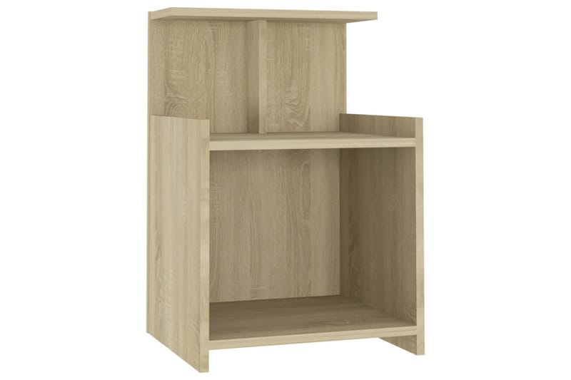 Yöpöydät 2 kpl Sonoma-tammi 40x35x60 cm lastulevy - Huonekalut - Pöytä & ruokailuryhmä - Apupöytä & sivupöytä - Yöpöytä
