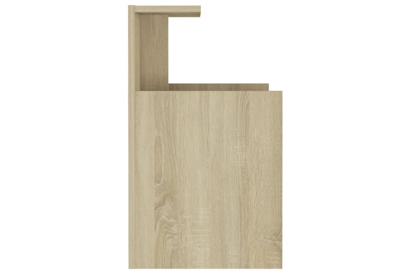 Yöpöydät 2 kpl Sonoma-tammi 40x35x60 cm lastulevy - Huonekalut - Pöytä & ruokailuryhmä - Apupöytä & sivupöytä - Yöpöytä