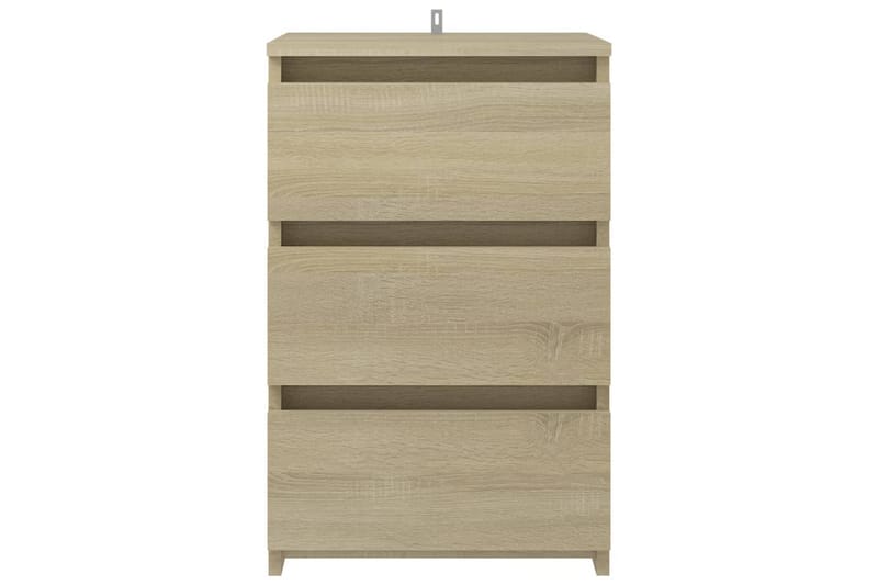 Yöpöydät 2 kpl Sonoma-tammi 40x35x62,5 cm lastulevy - Huonekalut - Pöytä & ruokailuryhmä - Apupöytä & sivupöytä - Yöpöytä