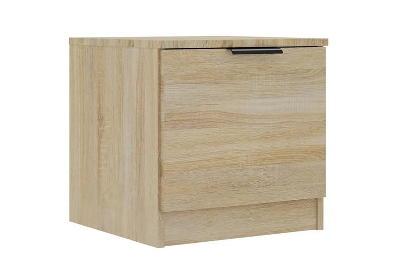 Yöpöydät 2 kpl Sonoma-tammi 40x39x40 cm - Ruskea - Huonekalut - Pöytä & ruokailuryhmä - Apupöytä & sivupöytä - Yöpöytä