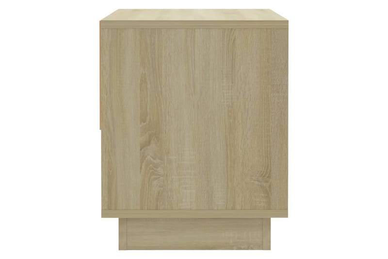 Yöpöydät 2 kpl Sonoma-tammi 45x34x44 cm lastulevy - Beige - Huonekalut - Pöytä & ruokailuryhmä - Apupöytä & sivupöytä - Yöpöytä