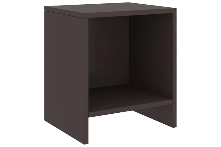 Yöpöydät 2 kpl tummanruskea 35x30x40 cm täysi mänty - Yöpöytä