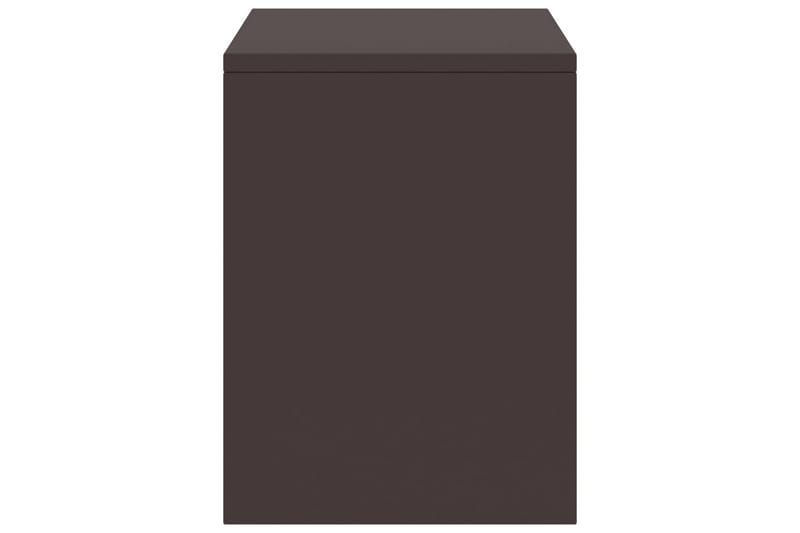 Yöpöydät 2 kpl tummanruskea 35x30x40 cm täysi mänty - Huonekalut - Pöytä & ruokailuryhmä - Apupöytä & sivupöytä - Yöpöytä