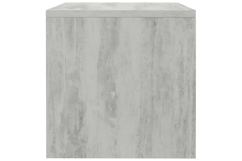 Yöpöydät 2kpl betoninharmaa 40x30x30 cm lastulevy - Harmaa - Huonekalut - Pöytä & ruokailuryhmä - Apupöytä & sivupöytä - Yöpöytä