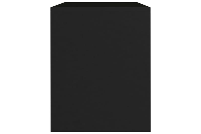 Yöpöydät 2kpl musta 40x30x40 cm lastulevy - Musta - Huonekalut - Pöytä & ruokailuryhmä - Apupöytä & sivupöytä - Yöpöytä