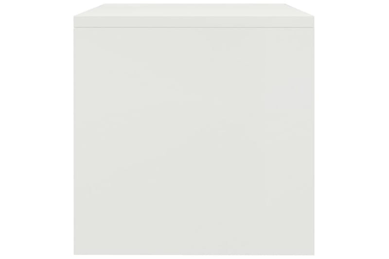 Yöpöydät 2kpl valkoinen 40x30x30 cm lastulevy - Valkoinen - Huonekalut - Pöytä & ruokailuryhmä - Apupöytä & sivupöytä - Yöpöytä
