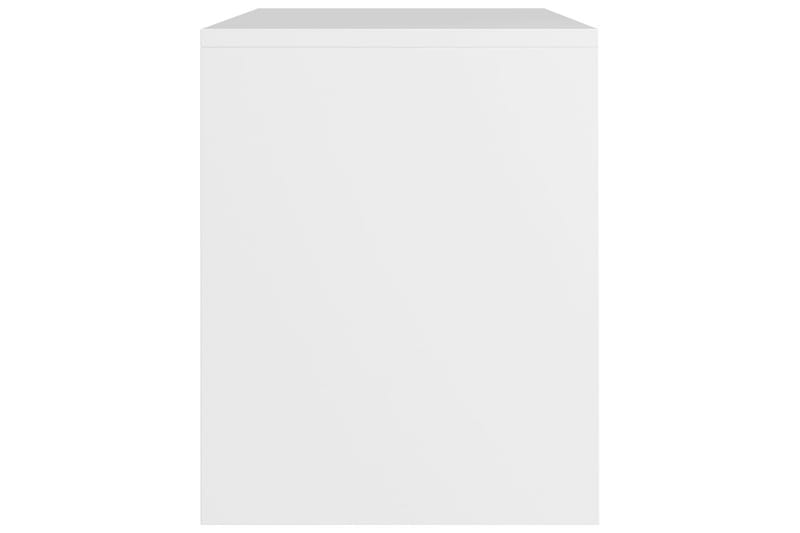 Yöpöydät 2kpl valkoinen 40x30x40 cm lastulevy - Valkoinen - Huonekalut - Pöytä & ruokailuryhmä - Apupöytä & sivupöytä - Yöpöytä