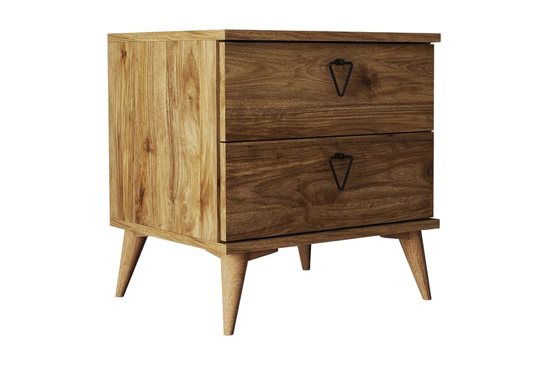 Yöpöydät Heibert yöpöytä 52 cm Valnöt, undefined