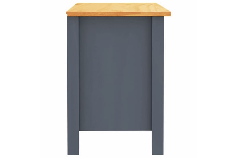 Yöpöydät Hill Range 2 kpl harmaa 46x35x49,5 cm mänty - Harmaa - Huonekalut - Pöytä & ruokailuryhmä - Apupöytä & sivupöytä - Yöpöytä
