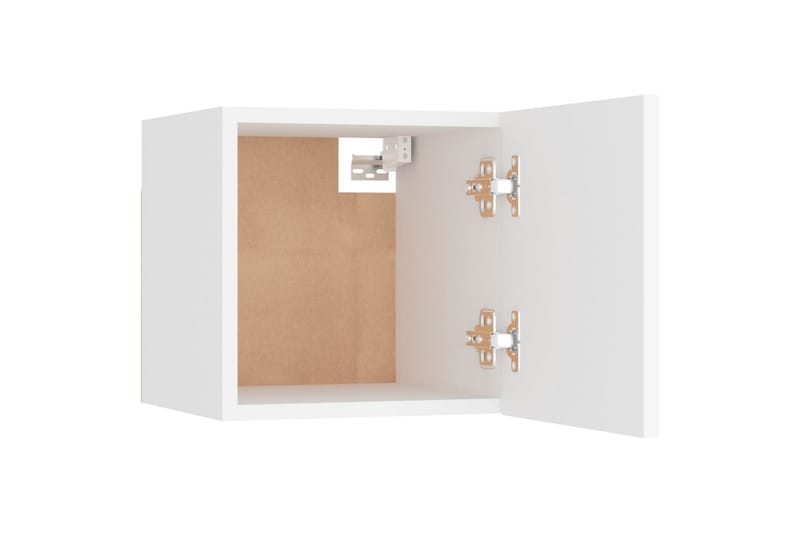 Yöpöytä 30,5x30x30 cm - Valkoinen - Huonekalut - Pöytä & ruokailuryhmä - Apupöytä & sivupöytä - Yöpöytä