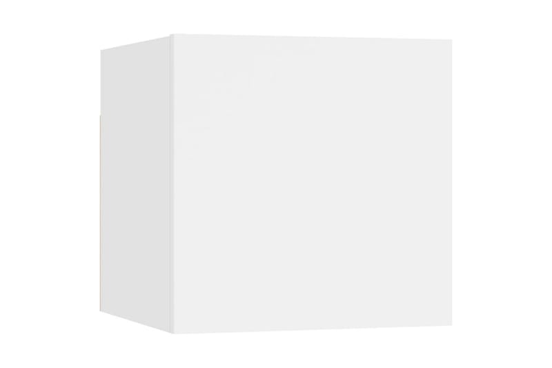 Yöpöytä 30,5x30x30 cm - Valkoinen - Huonekalut - Pöytä & ruokailuryhmä - Apupöytä & sivupöytä - Yöpöytä