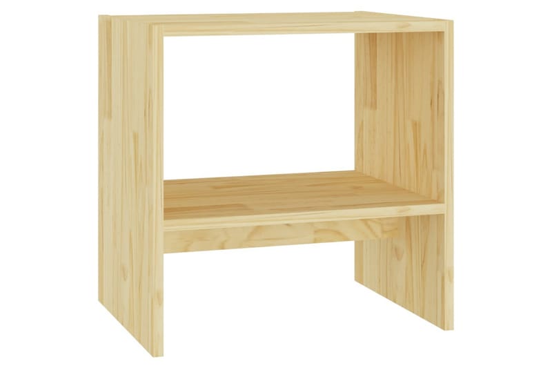 Yöpöytä 40x30,5x40 cm täysi mänty - Huonekalut - Pöytä & ruokailuryhmä - Apupöytä & sivupöytä - Yöpöytä