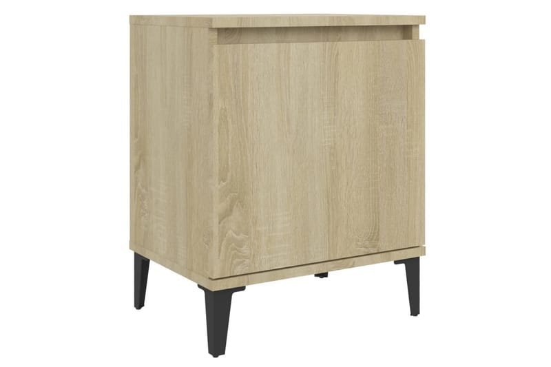 Yöpöytä 40x30x50 cm Puujalat/Sonomatammi - Ruskea - Huonekalut - Pöytä & ruokailuryhmä - Apupöytä & sivupöytä - Yöpöytä