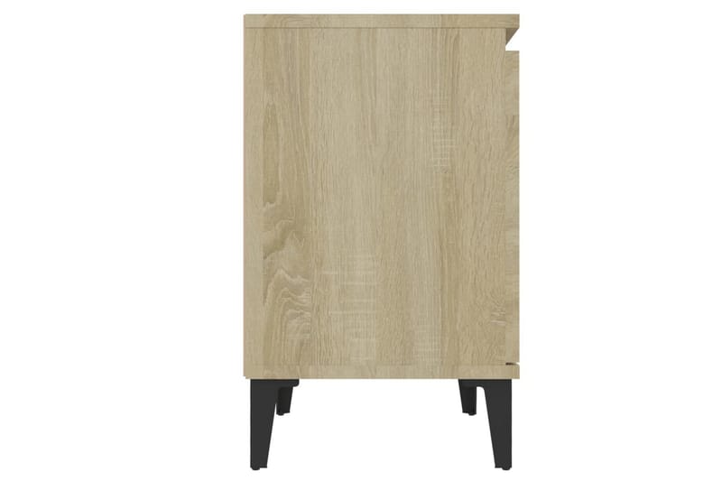 Yöpöytä 40x30x50 cm Puujalat/Sonomatammi - Ruskea - Huonekalut - Pöytä & ruokailuryhmä - Apupöytä & sivupöytä - Yöpöytä