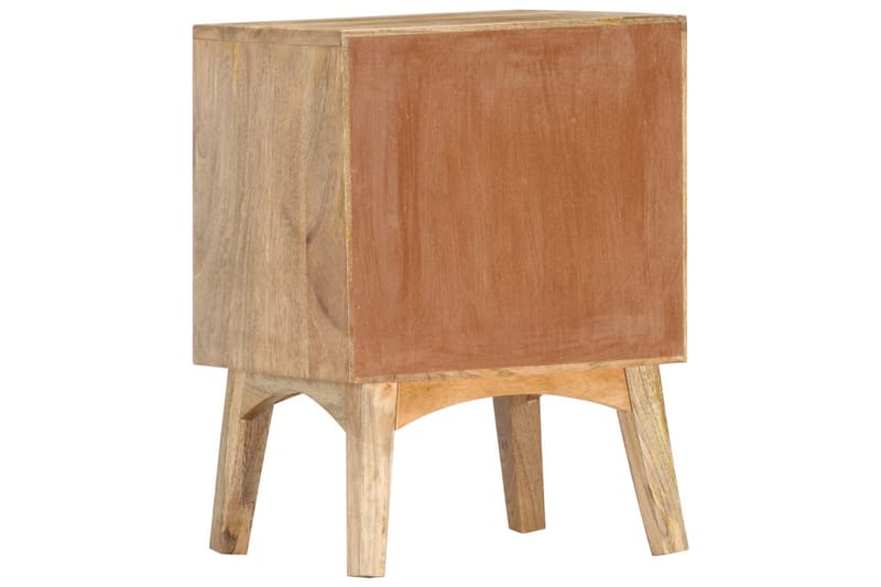 Yöpöytä 40x35x55 cm täysi mangopuu - Ruskea - Huonekalut - Pöytä & ruokailuryhmä - Apupöytä & sivupöytä - Yöpöytä