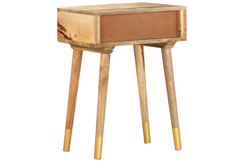 Yöpöytä 43x30x58 cm täysi mangopuu - Huonekalut - Pöytä & ruokailuryhmä - Apupöytä & sivupöytä - Yöpöytä