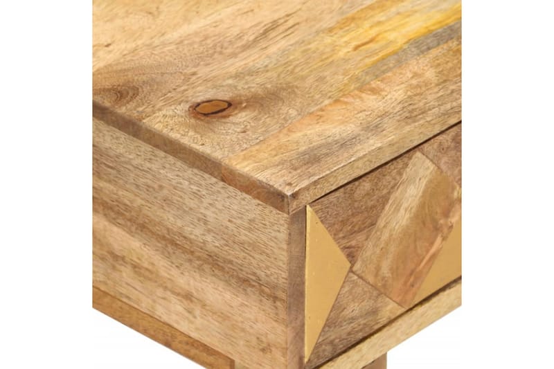 Yöpöytä 43x30x58 cm täysi mangopuu - Huonekalut - Pöytä & ruokailuryhmä - Apupöytä & sivupöytä - Yöpöytä