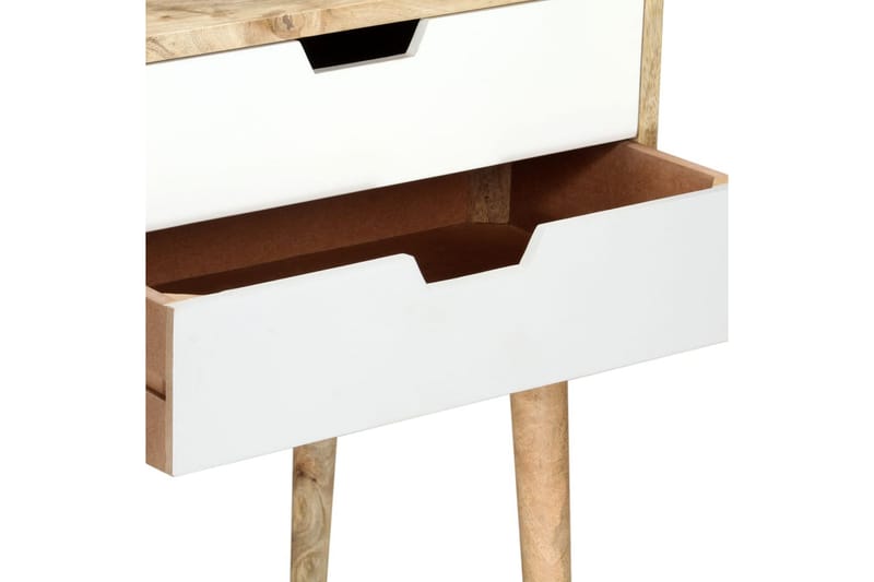 Yöpöytä 47x35x59 cm täysi mangopuu - Ruskea - Huonekalut - Pöytä & ruokailuryhmä - Apupöytä & sivupöytä - Yöpöytä