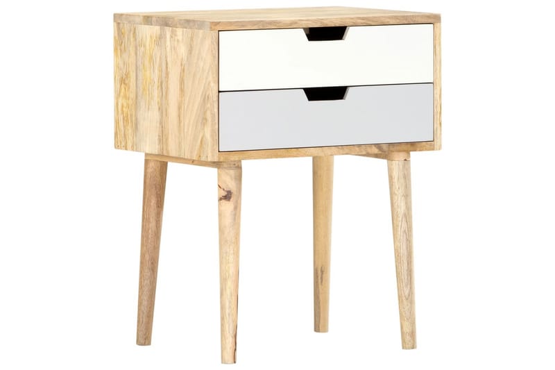 Yöpöytä 47x35x59 cm täysi mangopuu - Ruskea - Huonekalut - Pöytä & ruokailuryhmä - Apupöytä & sivupöytä - Yöpöytä
