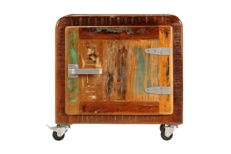 Yöpöytä 50x30x50 cm täysi kierrätetty puu - Monivärinen - Huonekalut - Pöytä & ruokailuryhmä - Apupöytä & sivupöytä - Yöpöytä