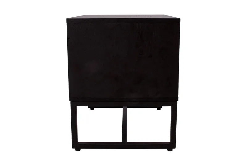 Yöpöytä Amsterdam Tammi/Musta - Huonekalut - Pöytä & ruokailuryhmä - Apupöytä & sivupöytä - Yöpöytä